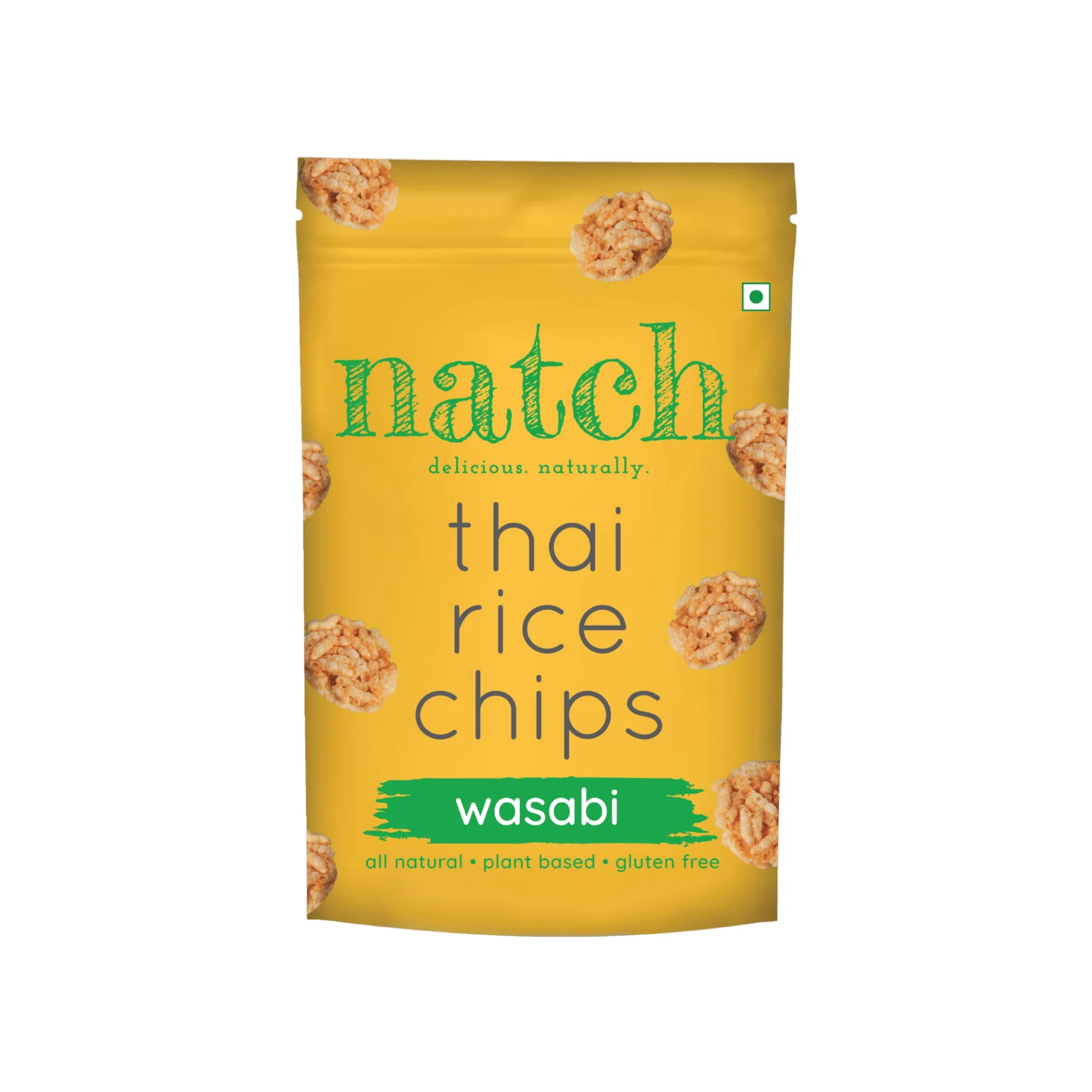 Wasabi Rice Chips, 100g