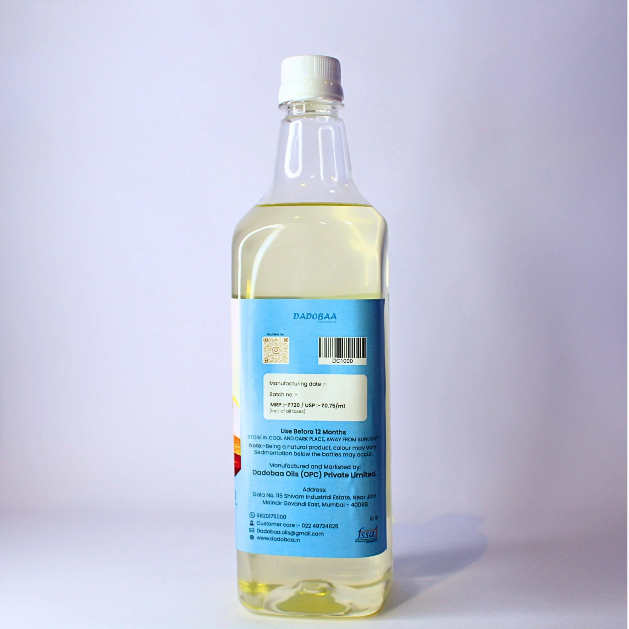Wood Pressed Coconut Oil, 950 ml - Image 3